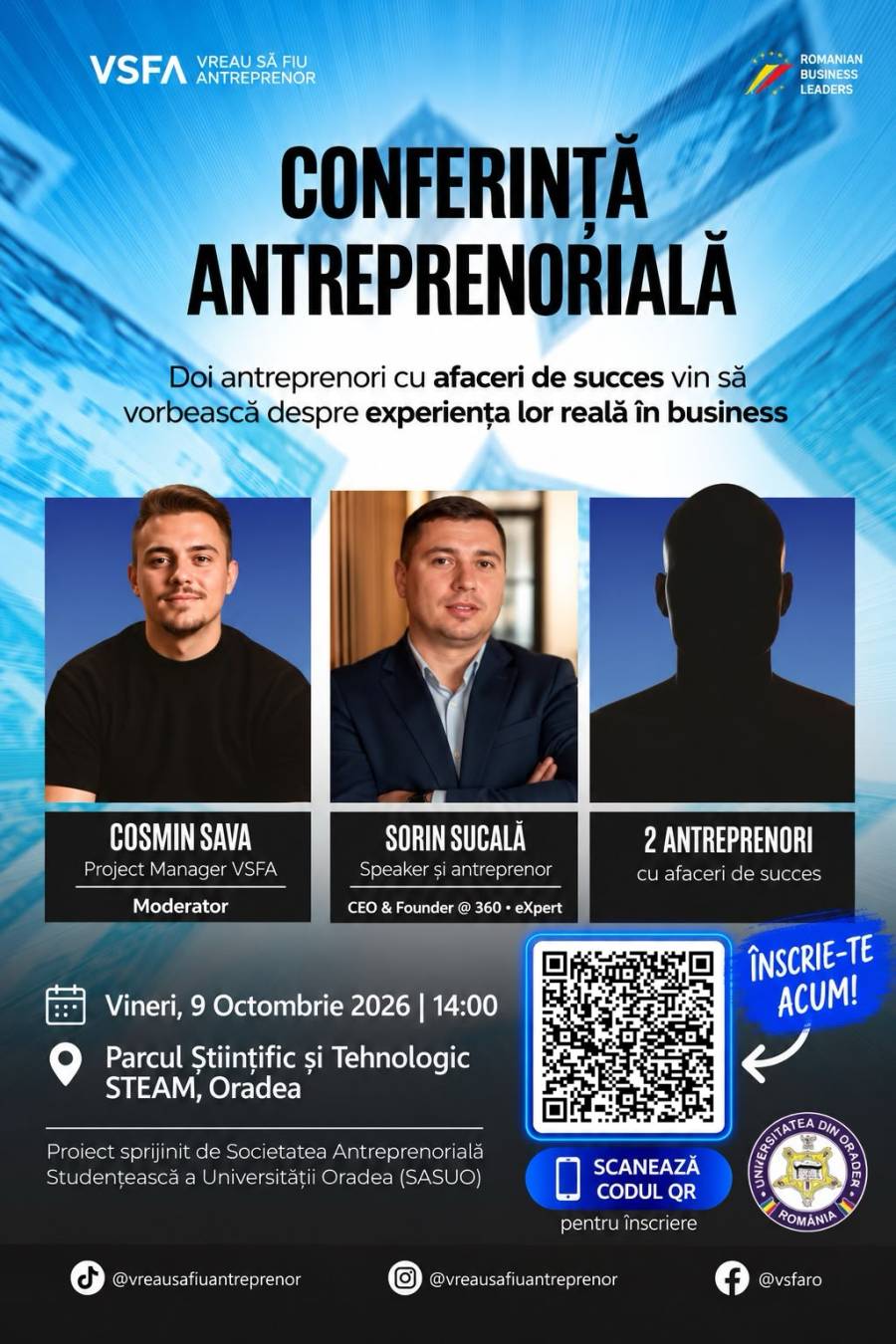Participare conferința „Vreau să fiu antreprenor!” (VSFA) – Oradea
